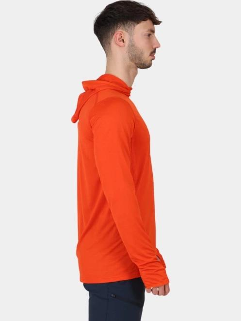 pulover cu gluga pt. barbati Fjallraven Abisko Sun-hoodie M portocaliu 5