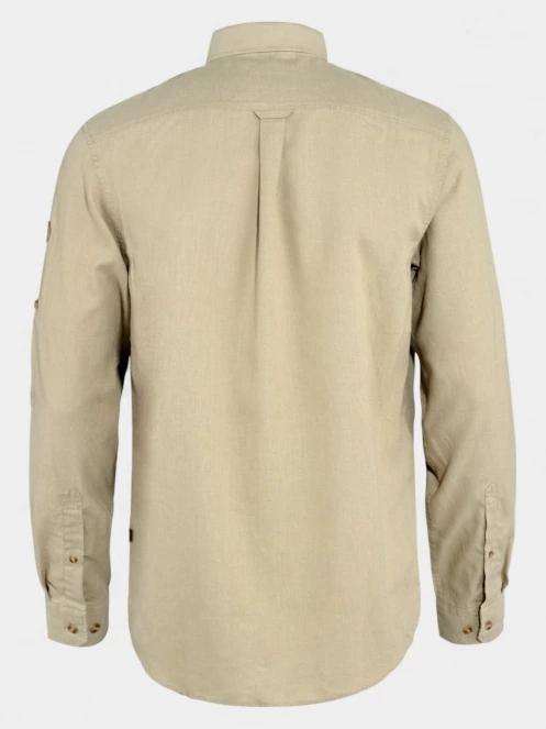 camasa cu maneci lungi pt. barbati Fjallraven Övik Travel Shirt LS M nisip 8