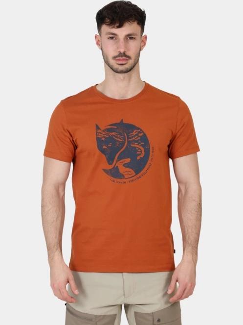 tricou cu maneci scurte pt. barbati Fjallraven Arctic Fox T-shirt M portocaliu 2