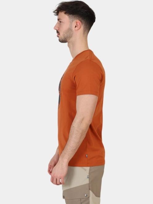 tricou cu maneci scurte pt. barbati Fjallraven Arctic Fox T-shirt M portocaliu 3