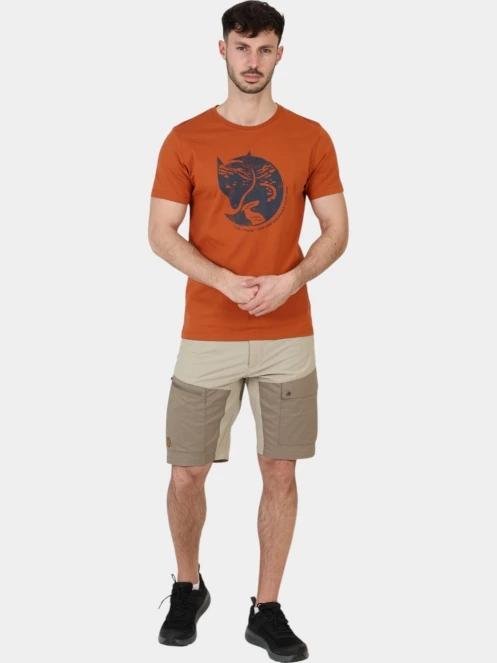 tricou cu maneci scurte pt. barbati Fjallraven Arctic Fox T-shirt M portocaliu 6
