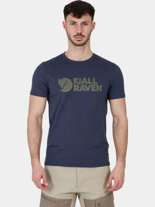 tricou cu maneci scurte pt. barbati Fjallraven Fjällräven Logo T-shirt M albastru inchis 2