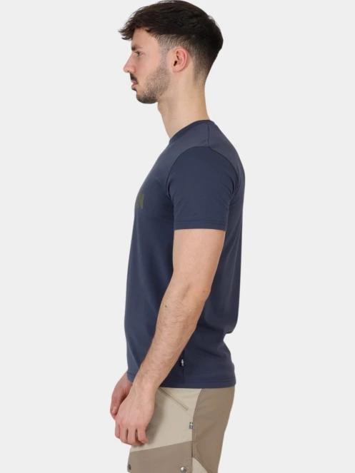 tricou cu maneci scurte pt. barbati Fjallraven Fjällräven Logo T-shirt M albastru inchis 3