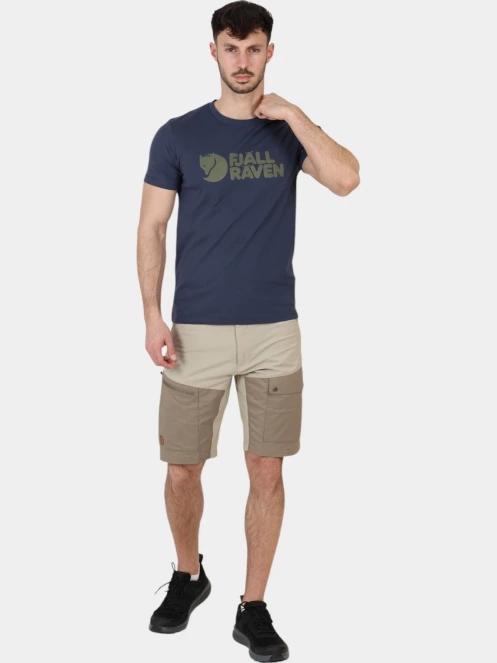 tricou cu maneci scurte pt. barbati Fjallraven Fjällräven Logo T-shirt M albastru inchis 6