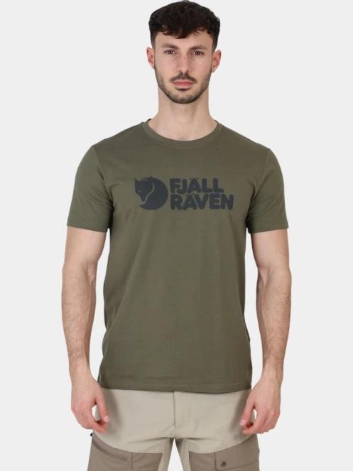 tricou cu maneci scurte pt. barbati Fjallraven Fjällräven Logo T-shirt M verde 2