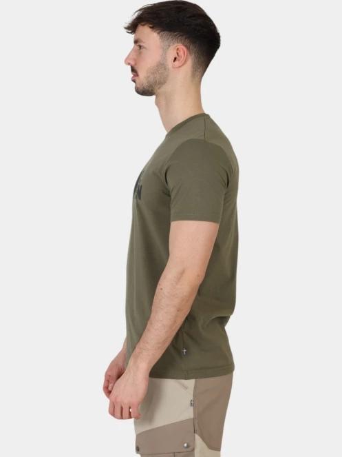 tricou cu maneci scurte pt. barbati Fjallraven Fjällräven Logo T-shirt M verde 3