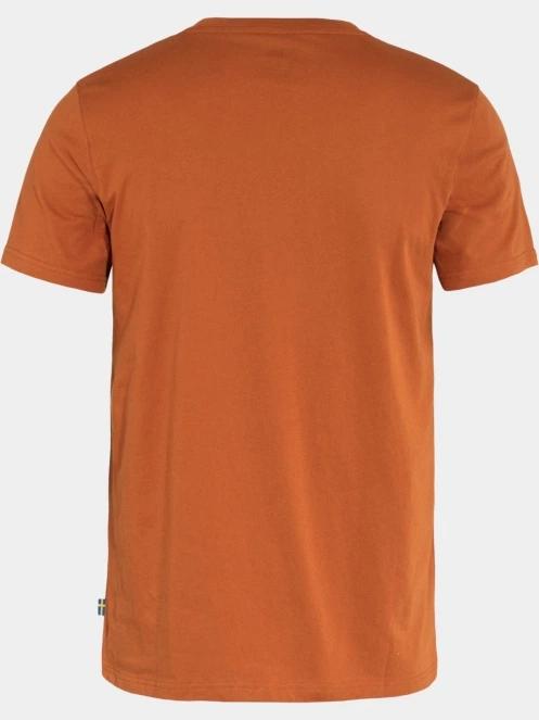 tricou cu maneci scurte pt. barbati Fjallraven Fjällräven Logo T-shirt M portocaliu 3