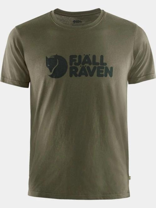 tricou cu maneci scurte pt. barbati Fjallraven Fjällräven Logo T-shirt M verde 2