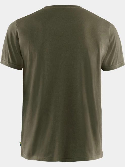 tricou cu maneci scurte pt. barbati Fjallraven Fjällräven Logo T-shirt M verde 3