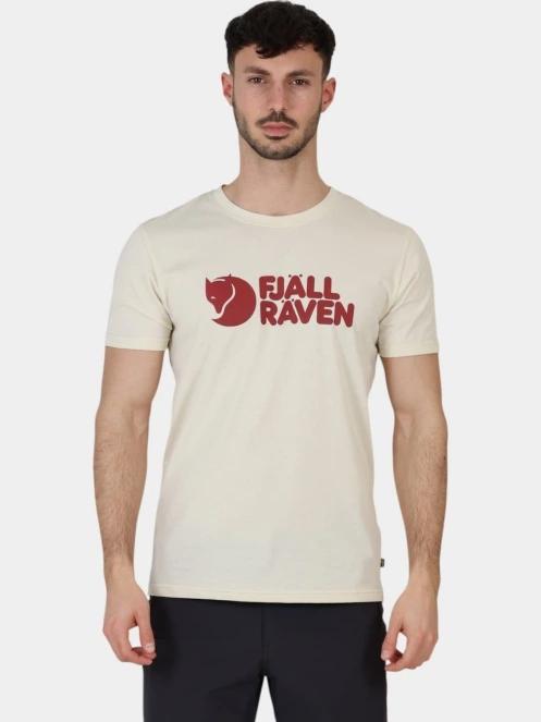 tricou cu maneci scurte pt. barbati Fjallraven Fjällräven Logo T-shirt M alb 2