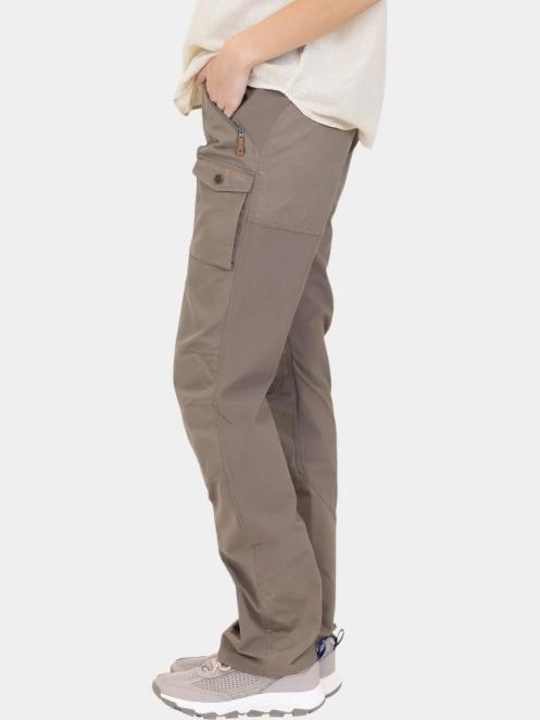 pantaloni de drumetie pt. femei Fjallraven Nikka Trousers Curved W maro 3