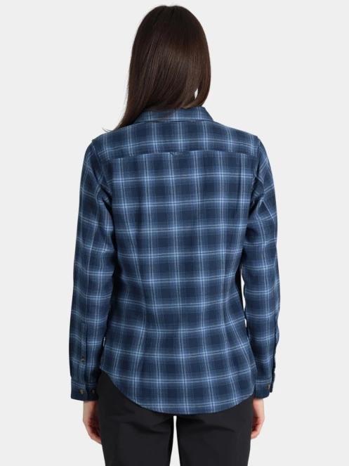 camasa cu maneci lungi pt. femei Fjallraven Övik Flannel Shirt W albastru 4