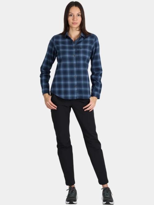 camasa cu maneci lungi pt. femei Fjallraven Övik Flannel Shirt W albastru 5