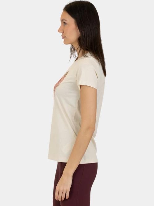 tricou cu maneci scurte pt. femei Fjallraven Arctic Fox T-shirt W alb 3