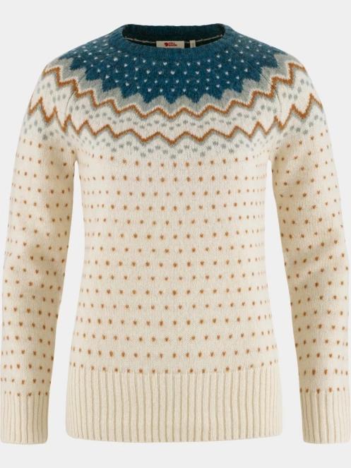 pulover tricotat pt. femei Fjallraven Övik Knit Sweater W nisip 2