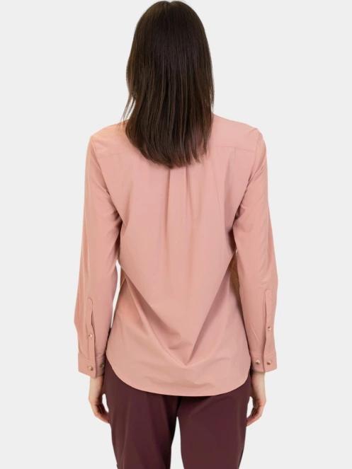 camasa cu maneci lungi pt. femei Fjallraven Övik Lite Shirt LS W roz 4