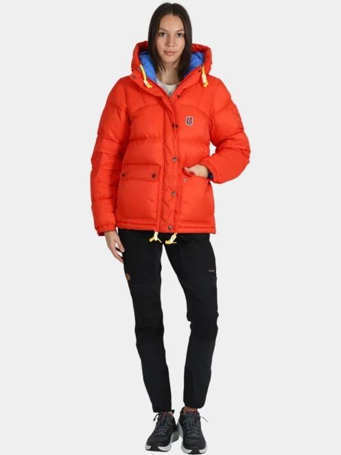 jacheta de puf pt. femei Fjallraven Expedition Down Lite Jacket W portocaliu 5