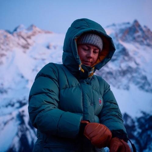 jacheta de puf pt. femei Fjallraven Expedition Down Lite Jacket W albastru deschis 4