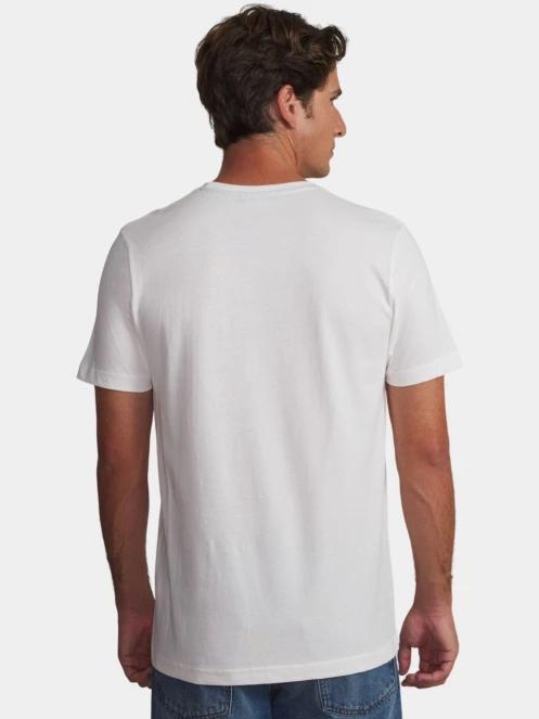 tricou cu maneci scurte pt. barbati TBS Freditee alb 3