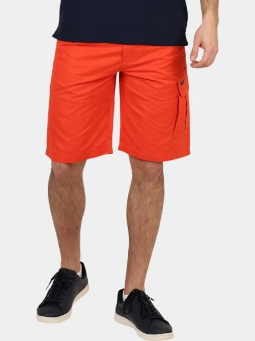 pantaloni scurti cu buzunare laterale pt. barbati TBS Fuppaber portocaliu 2