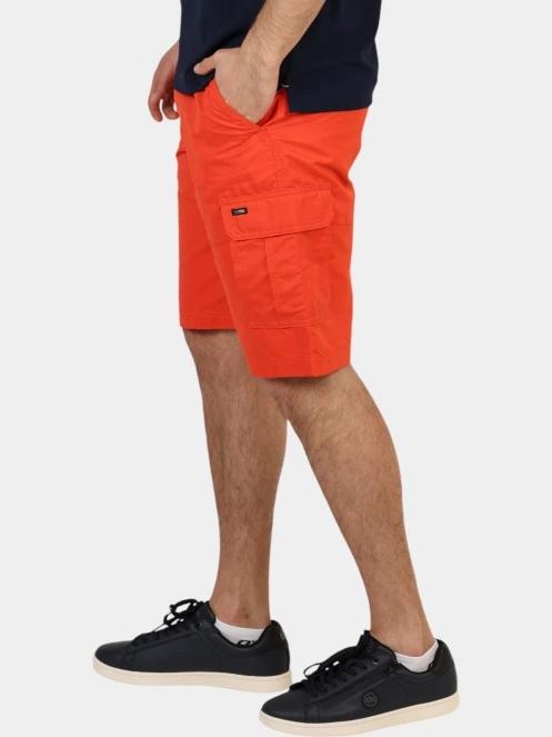pantaloni scurti cu buzunare laterale pt. barbati TBS Fuppaber portocaliu 3