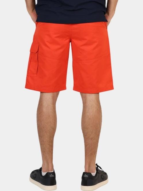 pantaloni scurti cu buzunare laterale pt. barbati TBS Fuppaber portocaliu 4