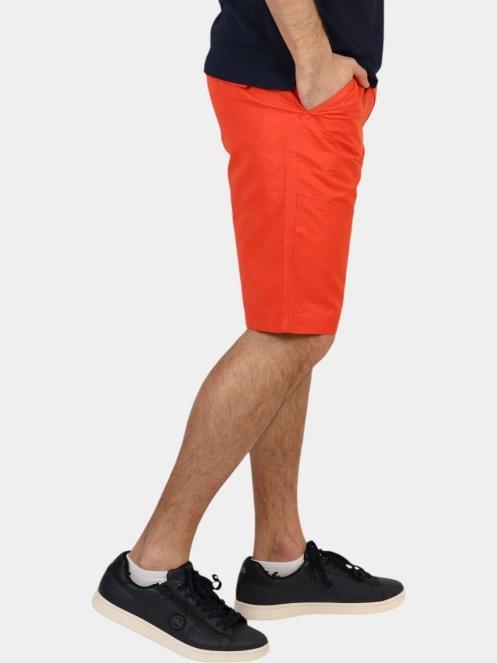 pantaloni scurti cu buzunare laterale pt. barbati TBS Fuppaber portocaliu 5