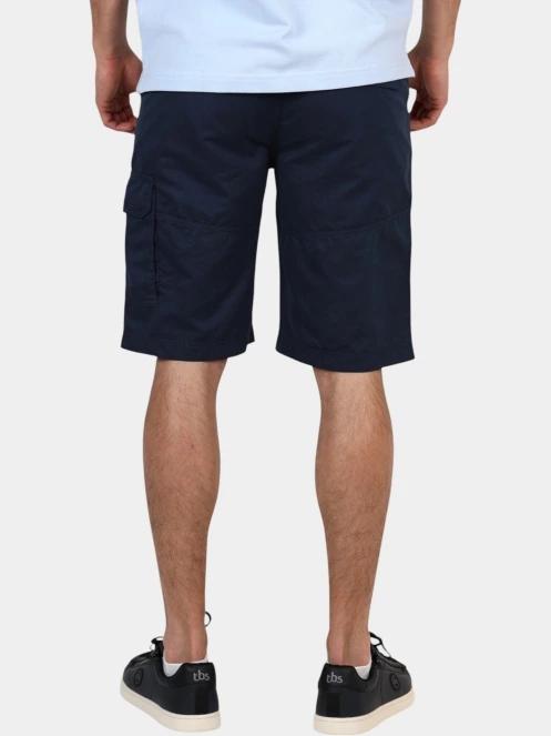 pantaloni scurti cu buzunare laterale pt. barbati TBS Fuppaber albastru inchis 4