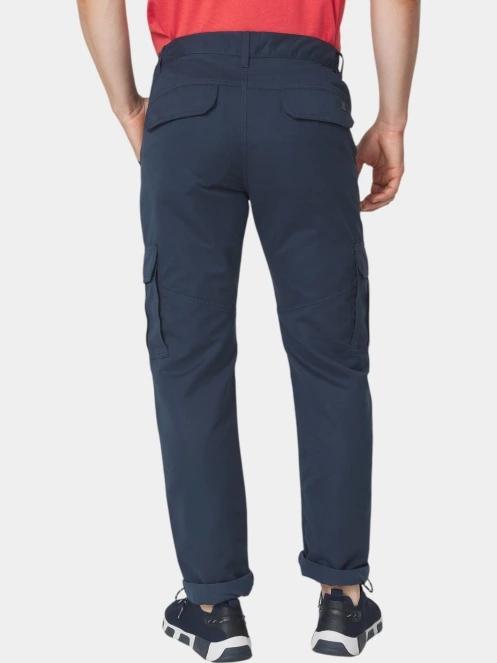 pantaloni cargo pt. barbati TBS Fuppacot albastru inchis 3