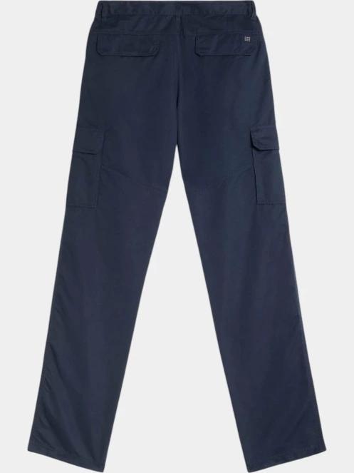 pantaloni cargo pt. barbati TBS Fuppacot albastru inchis 5