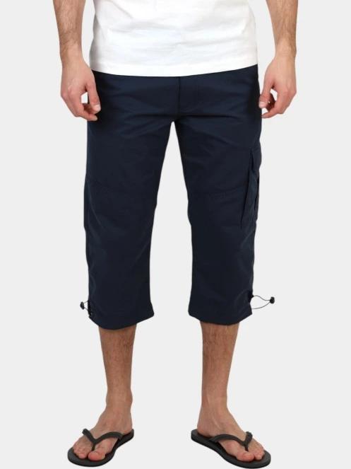 pantaloni trei sferturi pt. barbati TBS Fuppacou albastru inchis 2