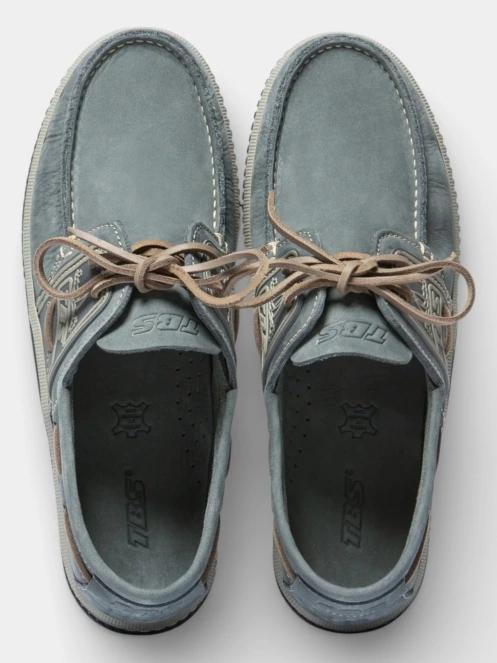 mocasini pt. barbati TBS Globek albastru 4