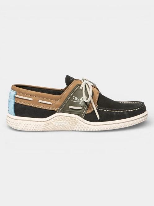 mocasini pt. barbati TBS Glosail albastru inchis 2