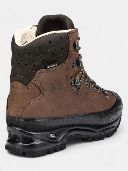 bocanci de drumetie impermeabili pt. femei Hanwag Alaska Lady GTX maro 4