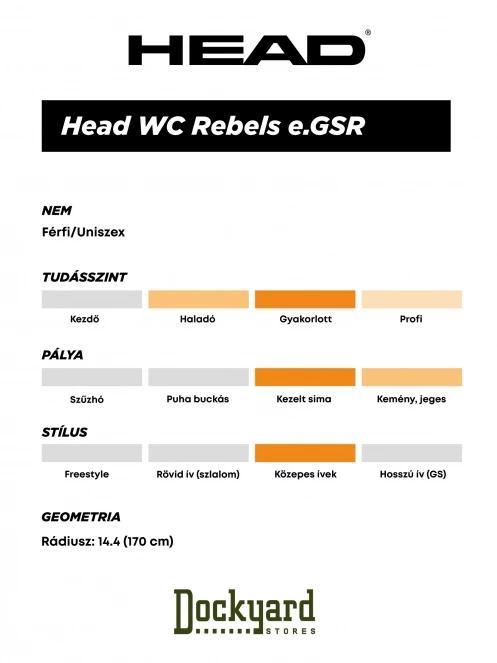 talpa schiuri pt. barbati HEAD WC Rebels e.GSR + PRD 12 GW albastru inchis 6