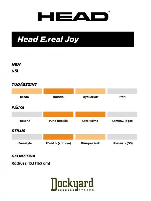 talpa schiuri pt. femei HEAD E.real Joy + JOY 9 GW SLR negru 7