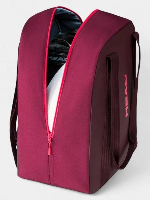 geanta pentru clapari pt. femei HEAD Women Boot Bag bordo 4