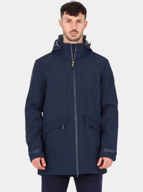jacheta softshell pt. barbati TBS Helnylon albastru inchis 2