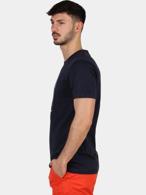 tricou cu maneci scurte pt. barbati TBS Hervetee albastru inchis 3
