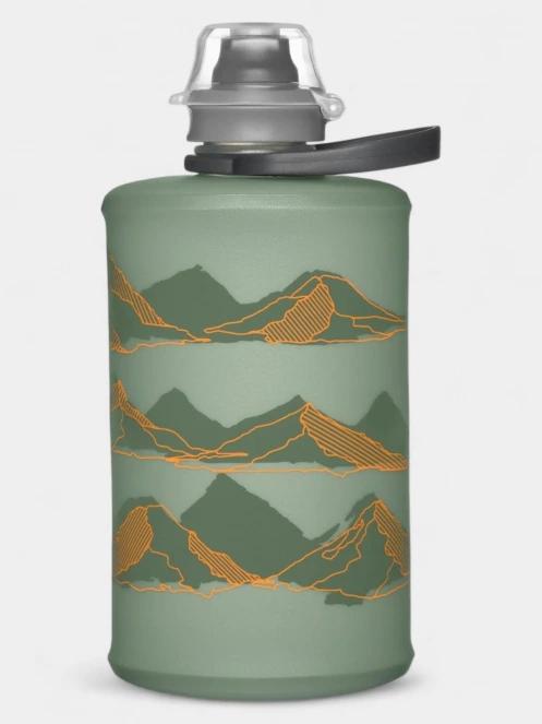 bidon HYDRAPAK Stow Mountain Edition 350Ml verde 2