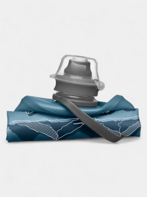bidon HYDRAPAK Stow Mountain Edition 350Ml albastru 3