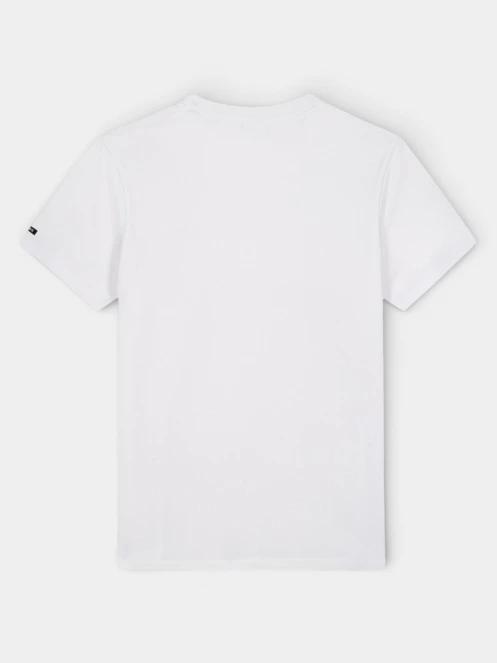 tricou cu maneci scurte pt. barbati TBS Iconetee alb 3