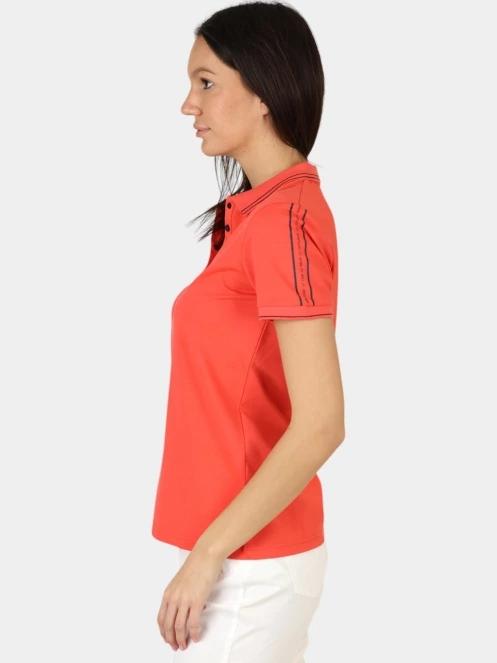 tricou cu guler pt. femei TBS Irrispol portocaliu 3
