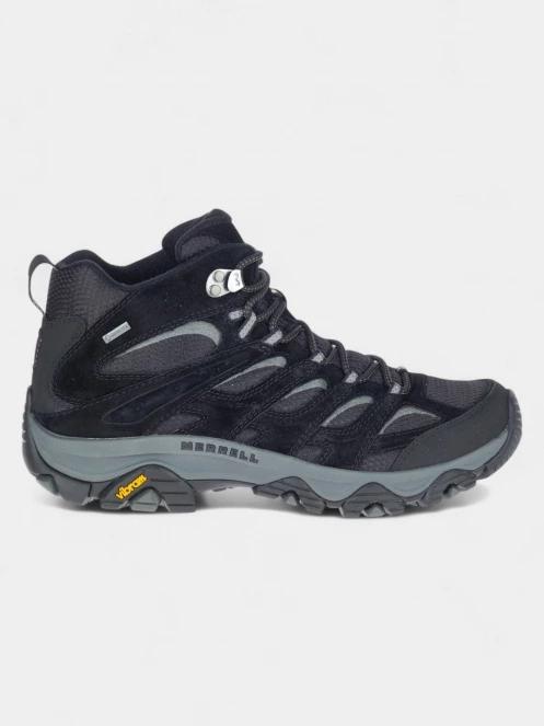 bocanci de drumetie pt. barbati Merrell Moab 3 Mid GTX negru 2
