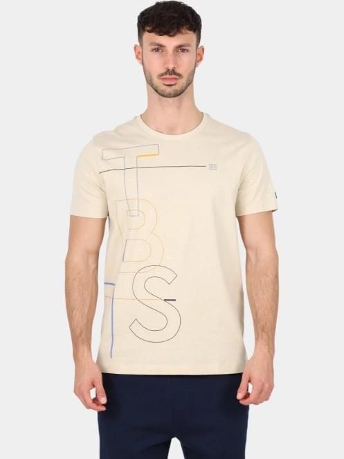 tricou cu maneci scurte pt. barbati TBS Jamaitee nisip 2