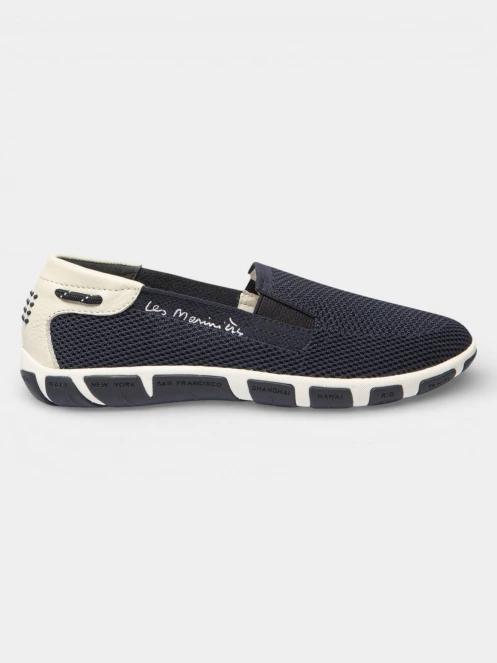 pantofi slip-on pt. femei TBS Joessan albastru inchis 2
