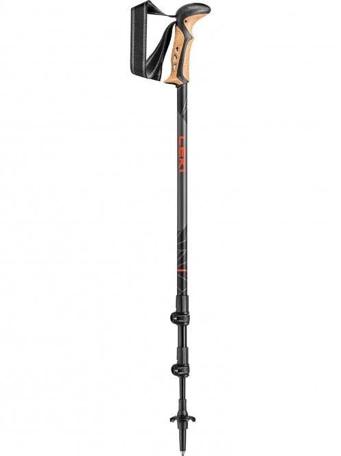 baston de drumetie LEKI Poles Khumbu 110-145 cm negru 2
