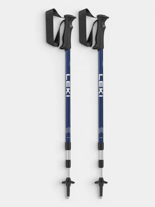 baston de drumetie LEKI Eagle, 110 - 145 cm albastru inchis 6
