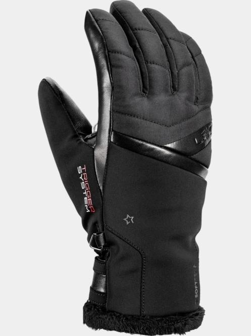 manusi de schi pt. femei LEKI Snowfox 3D Women negru 2
