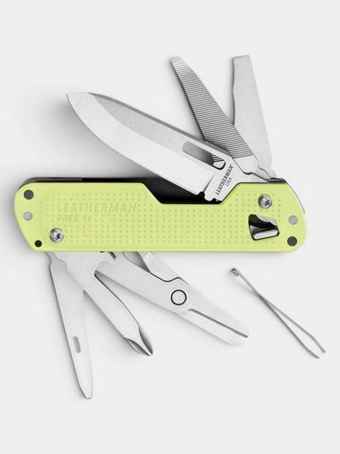 unealta multifunctionala Leatherman FREE T4 multiszerszám gri 2